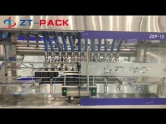 Lubricant Oil Grease Brake Fluid Petrol Engine Oil High Speed 4000BPH Flow Meter Filling Machine Tra