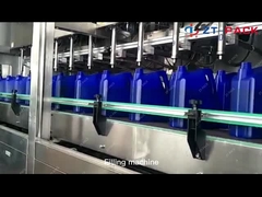 Lubricant Oil Motor Oil Lube Oil PET Bottle Filling Capping Machine Automatically Package Line
